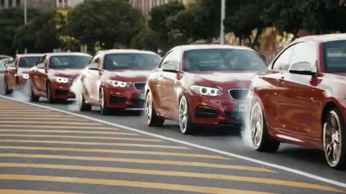 The Epic Driftmob feat. BMW M235i